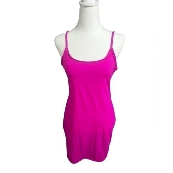 SKIMS Other - skims fits everybody slip dress neon bright pink extra large